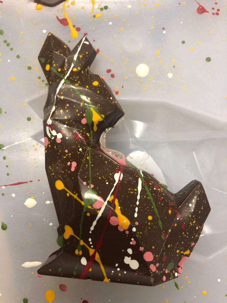 Geometric Easter Bunnies (Solid) - Colleen's Chocolates